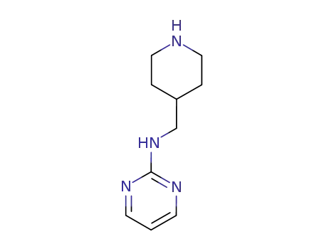 Molecular Structure of 521273-76-7 (Piperidin-4-ylmethyl-pyrimidin-2-yl-amine)