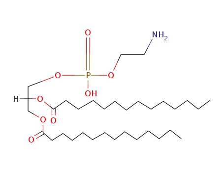 Molecular Structure of 20255-95-2 (1,2-dimyristoylphosphatidylethanolamine)