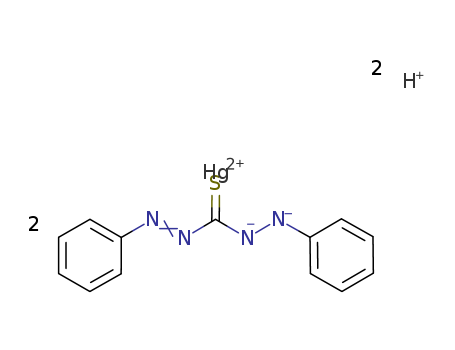 Mercury,bis[(2-phenyldiazenecarbothioic acid-kS) 2-phenylhydrazidato-kN2]-, (T-4)-
