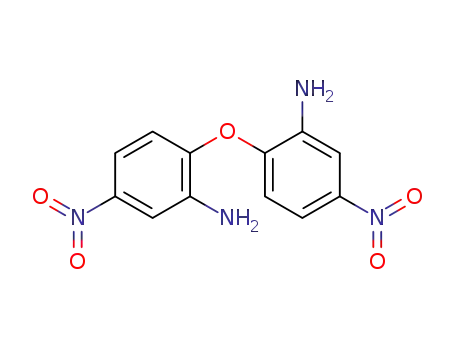 Molecular Structure of 515145-68-3 (bis(2-amino-4-nitrophenyl) ether)