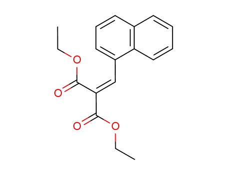 Diethyl [(naphthalen-1-yl)methylidene]propanedioate