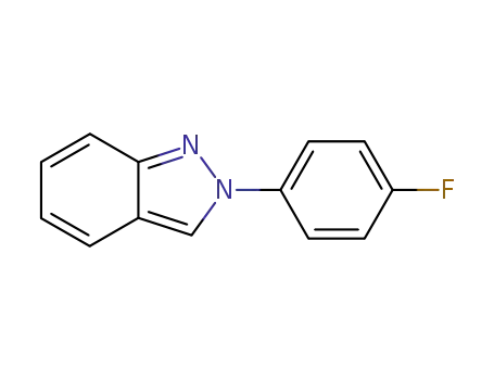 Molecular Structure of 81265-90-9 (2-(4-fluorophenyl)-2H-indazole)