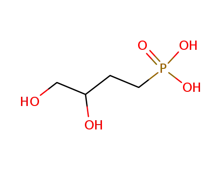 Molecular Structure of 37636-10-5 (3,4-dihydroxybutyl-1-phosphonic acid)