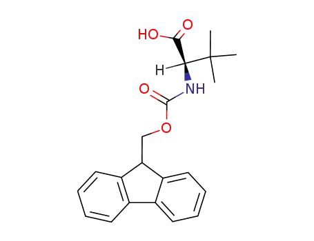 Molecular Structure of 198543-64-5 (FMOC-D-ALPHA-T-BUTYLGLYCINE)