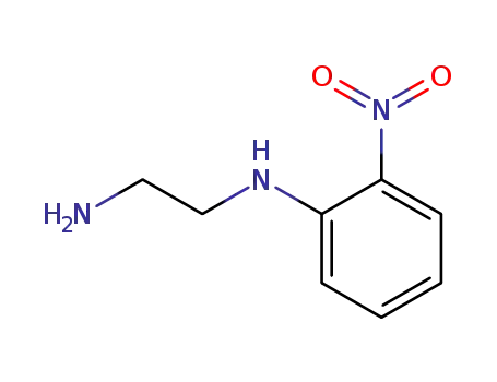 Molecular Structure of 51138-16-0 (N-(2-NITRO-PHENYL)-ETHANE-1,2-DIAMINE)