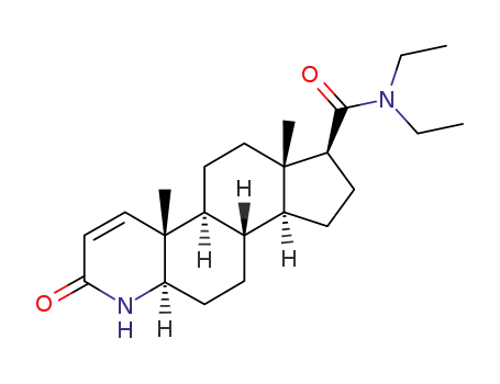 N,N-diethyl-3-oxo-4-azaandrost-1-ene-17-carboxamide