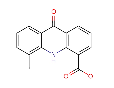 Molecular Structure of 24782-66-9 (5-Methyl-9-oxo-9,10-dihydroacridine-4-carboxylic acid)
