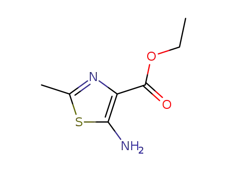 Molecular Structure of 31785-05-4 (5-AMINO-2-METHYL-THIAZOLE-4-CARBOXYLIC ACID ETHYL ESTER)