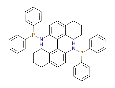 Molecular Structure of 229177-79-1 ((R)-(+)-2,2'-BIS(N-DIPHENYLPHOSPHINOAMINO)-5,5',6,6',7,7',8,8'-OCTAHYDRO-1,1'-BINAPHTHYL)