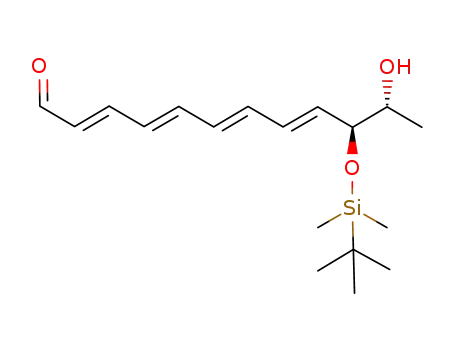 (10S,11R)-11-hydroxy-10-(1,1-dimethylethyl)dimethylsiloxy-2,4,6,8-dodecatetraenal