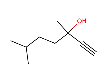 Molecular Structure of 19549-98-5 (3,6-DIMETHYL-1-HEPTYN-3-OL)