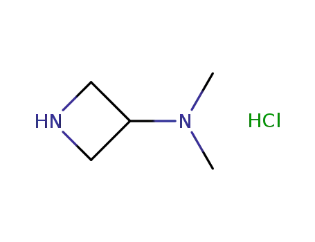 Molecular Structure of 935670-07-8 (1-AZETIDIN-3-YL-DIMETHYLAMINE HYDROCHLORIDE)