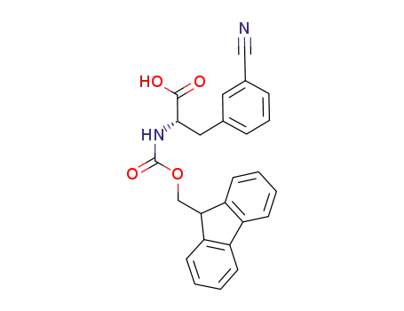 Molecular Structure of 205526-36-9 (Fmoc-L-3-cyanophenylalanine)