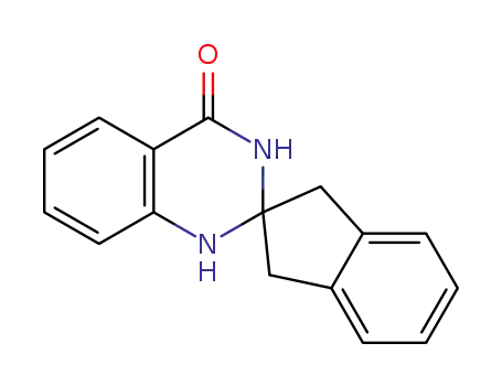 Molecular Structure of 878733-86-9 (1,3-dihydro-1'H-spiro[indene-2,2'-quinazolin]-4'(3'H)-one)
