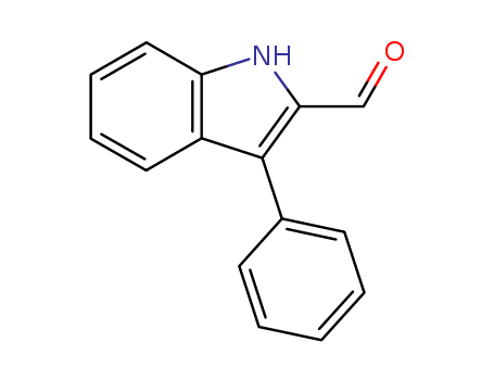 1H-Indole-2-carboxaldehyde, 3-phenyl-