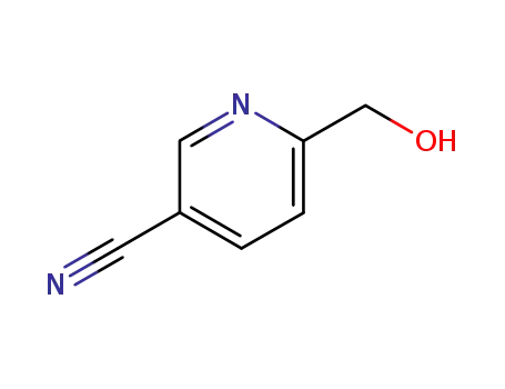 Molecular Structure of 31795-61-6 (6-(HYDROXYMETHYL)NICOTINONITRILE)