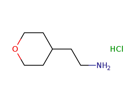 Molecular Structure of 389621-77-6 (4-(2-AMINOETHYL)TETRAHYDROPYRAN HYDROCHLORIDE)