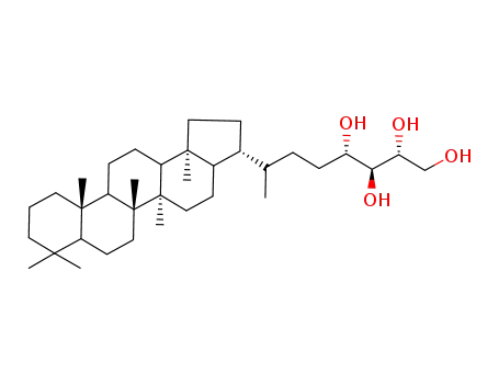 Molecular Structure of 51024-98-7 (32,33,34,35-bacteriohopanetetrol)