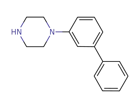 Molecular Structure of 115761-61-0 (1-(3-BIPHENYLYL)PIPERAZINE)