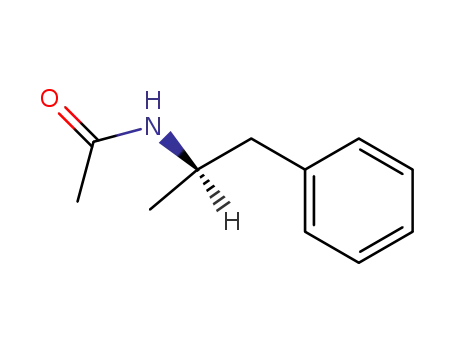 Molecular Structure of 14383-60-9 (N-acetylamphetamine)