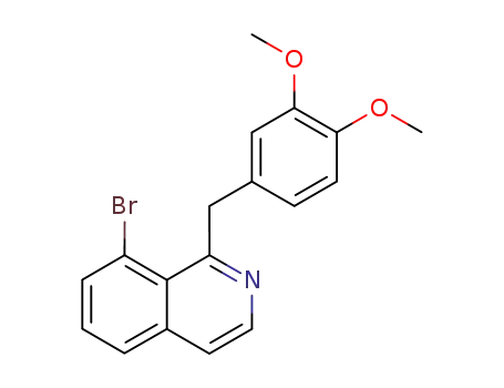 8-bromo-1-(3,4-dimethoxy-benzyl)-isoquinoline