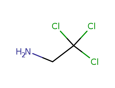 Molecular Structure of 4088-19-1 (2,2,2-trichloroethanamine)