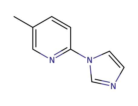 Molecular Structure of 1343101-24-5 (2-(imidazol-1-yl)-5-methylpyridine)