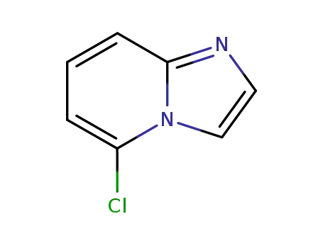 Molecular Structure of 63111-79-5 (5-Chloroimidazo[1,2-a]Pyridine)
