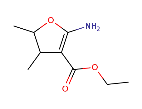 ethyl 2-amino-4,5-dimethyl-4,5-dihydro-3-furancarboxylate