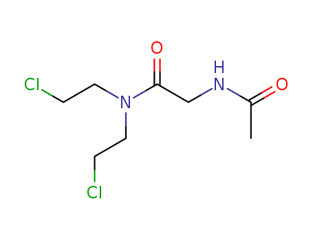 Acetamide,2-(acetylamino)-N,N-bis(2-chloroethyl)- cas  3183-24-2