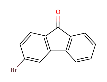 Molecular Structure of 2041-19-2 (3-Bromo-9H-fluoren-9-one)