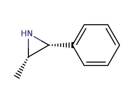 Molecular Structure of 61091-41-6 (Aziridine, 2-methyl-3-phenyl-, (2S,3R)-)