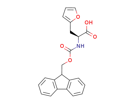 Molecular Structure of 159611-02-6 (FMOC-L-2-FURYLALANINE)