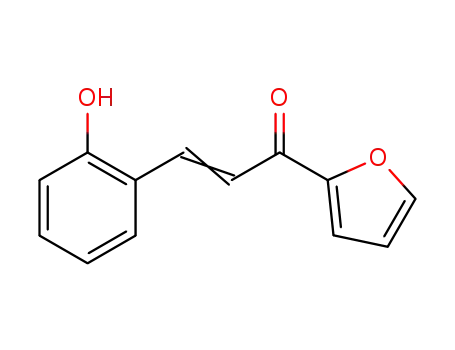 Molecular Structure of 18234-58-7 (2-Propen-1-one, 1-(2-furanyl)-3-(2-hydroxyphenyl)-)