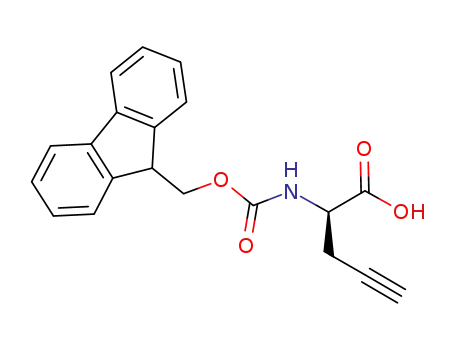 Molecular Structure of 220497-98-3 (Fmoc-D-propargylglycine)