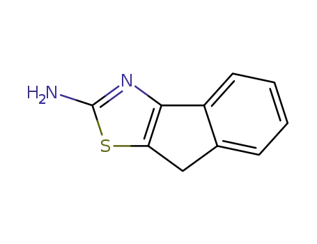 Molecular Structure of 85787-95-7 (8H-INDENO[1,2-D][1,3]THIAZOL-2-AMINE)