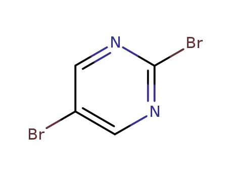 Molecular Structure of 32779-37-6 (2,5-Dibromopyrimidine)