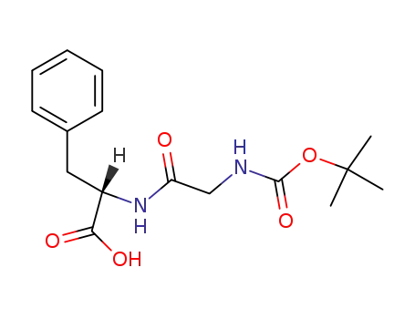 tert-butyloxycarbonyl-glycylphenylalanine