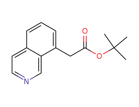 tert-butyl 2-(isoquinolin-8-yl)acetate