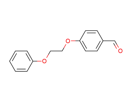 Molecular Structure of 103660-61-3 (Benzaldehyde, 4-(2-phenoxyethoxy)-)