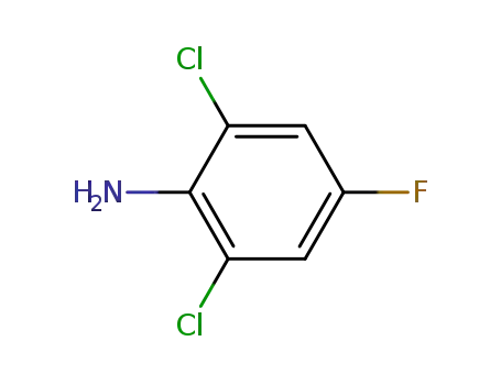 Molecular Structure of 344-19-4 (2,6-DICHLORO-4-FLUOROANILINE)