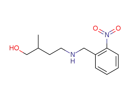 2-methyl-4-(2-nitrobenzylamino)butanol