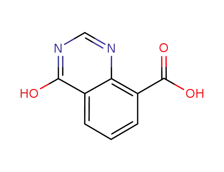 Molecular Structure of 19181-77-2 (8-Quinazolinecarboxylic acid, 3,4-dihydro-4-oxo-)