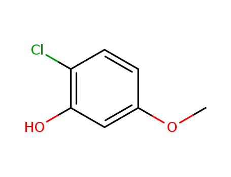 Molecular Structure of 18113-04-7 (2-Chloro-5-methoxyphenol)