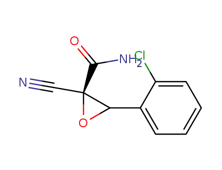 3-(2-Chlorophenyl)-2-cyanooxirane-2-carboxamide