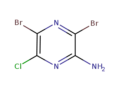 Molecular Structure of 566205-01-4 (3,5-DIBROMO-6-CHLOROPYRAZIN-2-AMINE)
