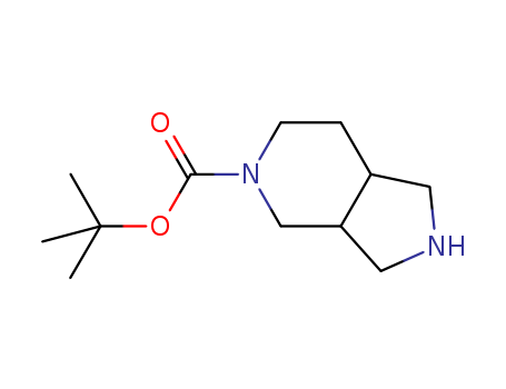 351370-99-5,5-BOC-OCTAHYDRO-PYRROLO[3,4-C]PYRIDINE,Octahydro-5H-pyrrolo[3,4-c]pyridine-5-carboxylicacid tert-butyl ester;Octahydropyrrolo[3,4-c]pyridine-5-carboxylic acidtert-butyl ester;