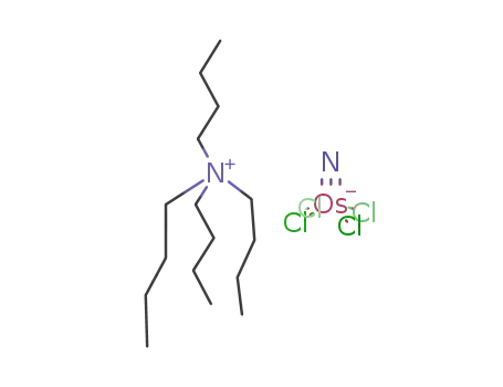 Molecular Structure of 42531-46-4 ((N(n-butyl)4)(Os(N)Cl<sub>4</sub>))