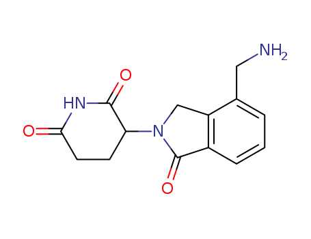 3-(4-(aminomethyl)-1-oxoisoindolin-2-yl)piperidine-2,6-dione