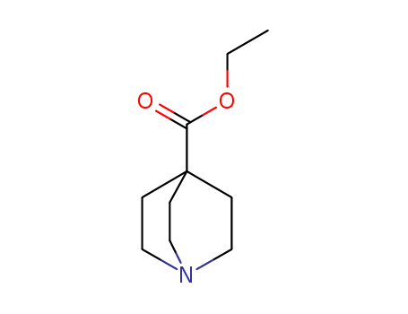 22766-68-3,1-Azabicyclo[2.2.2]octane-4-carboxylic acid ethyl ester,4-Quinuclidinecarboxylic acid,ethyl ester;1-aza-bicyclo[2.2.2]octane-4-carboxylic acid ethyl ester;4-carbethoxyquinuclidine;Chinuclidin-4-carbonsaeure-aethylester;quinuclidine-4-carboxylic acid ethyl ester;ethyl 1-aza-bicyclo[2.2.2]octane-4-carboxylate;